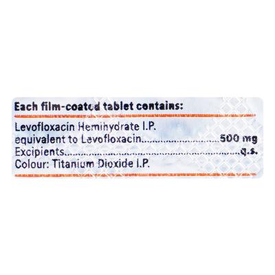 Leon 500mg Tablet 10'S - Bacterial Infections-Qui