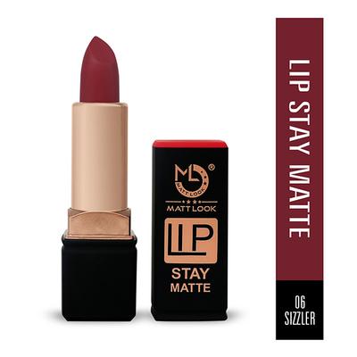 Matt Look Stay Matte Lipstick, Sizzler 3.5 gm - Lipsticks
