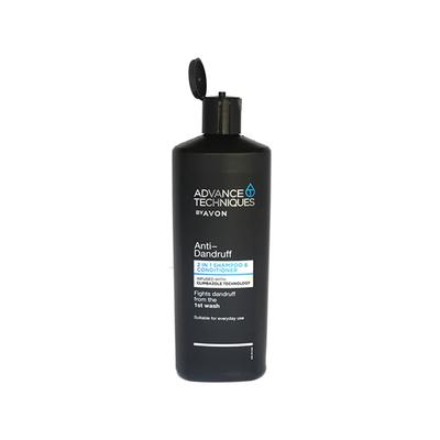 Avon Advance Techniques Anti-Dandruff 2-In-1 Shampoo & Conditioner with Climbazole Technology 700ml - Dry Shampoos & Conditioners