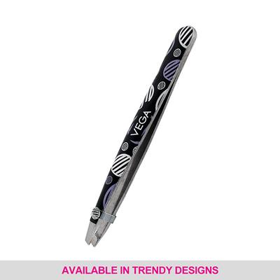 Vega All That Glitter Tweezer - Slant Tip (TW - 06) 19 gm - Tweezers