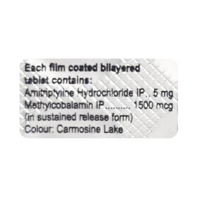 Amnurite 5mg Tablet 10'S - Neuropathic Pain-Dru