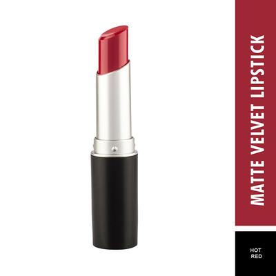 Swiss Beauty Smooth Velvet Matte Lipstick - (Hot Red) 3.2 gm - Lipsticks