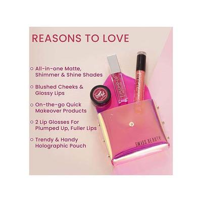 Swiss Beauty Matte Shimmer Shine Makeup Kit 52 gm - Makeup Kits & Sets