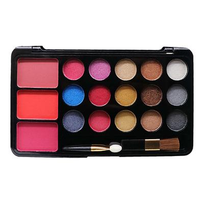 Matt Look The New Makeup Collection & Cosmetics Guide, 15 - Eyeshadow, 3 - Blusher, 02 - Multicolor 26 gm - Face Palettes