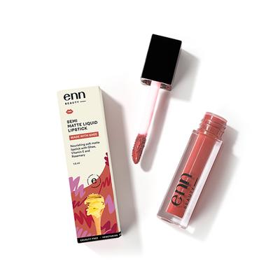ENN Transferproof Matte Liquid Lipstick - Naked Nutella 1.5 ml - Liquid Lipsticks