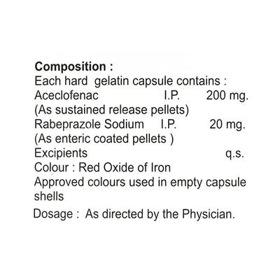 JUSTADAY Capsule 10's - Pain relief-Nsa