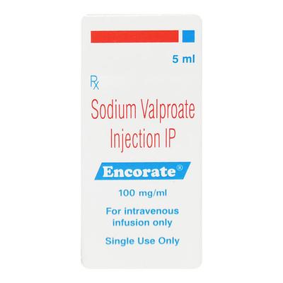 Encorate 100mg Injection 5ml - Epilepsy/Convulsion-Ant