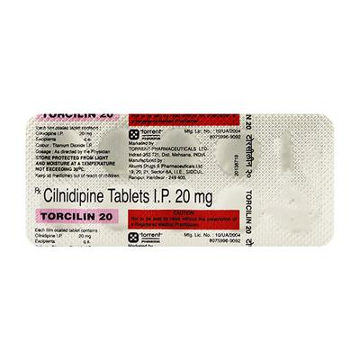 TORCILIN 20mg Tablet 10's - Hypertension-Cal