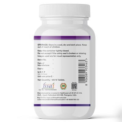 INLIFE Magnesium Glycinate Forte 2000 mg Tablet 120's - Calcium And Minerals