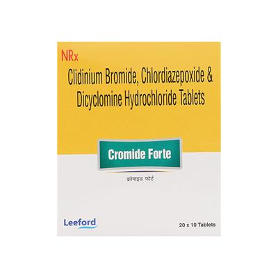 Cromide Forte Tablet 10'S - Gastro Intestinal Motility Disorders-GIT