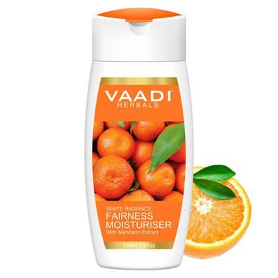 Vaadi Herbals White Radiance Fairness Moisturiser - Mandarin Extract 110 ml - Face Moisturizers