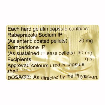 Rabeloc RD Capsule 10'S - Ulcer/Reflux/Flatulence-Aaa