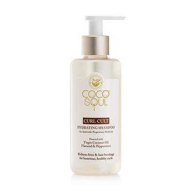 Coco Soul Curl Cult Hydrating Shampoo with Ayurvedic Medicine 200 ml - Shampoos