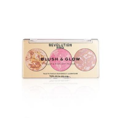 Revolution Pro Blush & Glow Palette Rose Glow 8.4 gm - Blushes