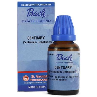 St. George's Bach Flower Centaury 6 CH 30 ml - Bach Flower