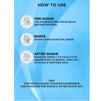 Mancode Fitkari After Shave Gel Cool Antiseptic Formula 100 gm - Shaving Gels