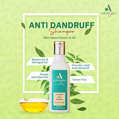 Aaranyaa Anti Dandruff Neem Shampoo 250 ml - Shampoos