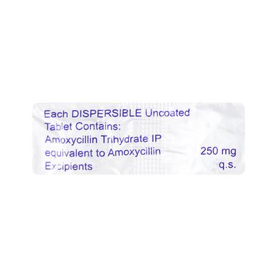 Blumox DT 250mg Tablet 15'S - Bacterial Infections-Pen