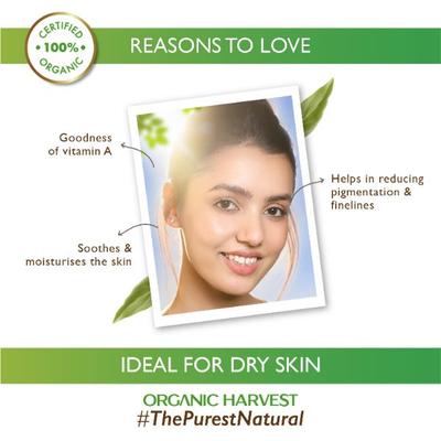 Organic Harvest Youthful Glow Foaming Face Wash Saffron & Oat Milk Enriched With Vitamin A 100 gm - Face Washes