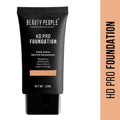 Beauty People HD PRO Foundation 01 Dark Beige 30 ml - Foundation