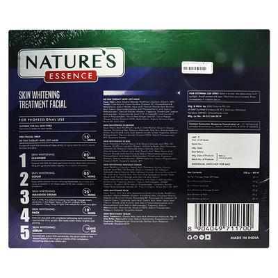 Nature's Essence Skin Whitening Treatment Facial Kit with AHA 50gm +30ml 1's - Facial Kits