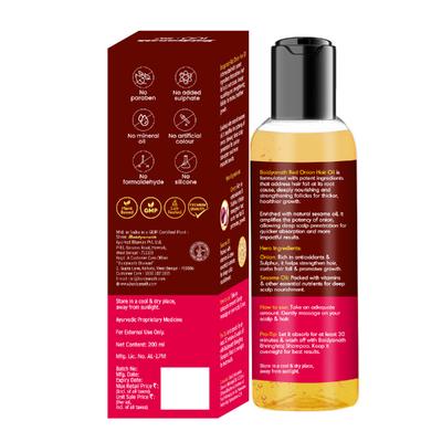 Baidyanath Red Onion Hair Oil 200 ml - Speciality Medicines