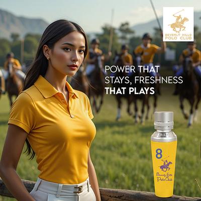 Beverly Hills Polo Club Pour Femme No.8 Eau De Parfum For Women 50 ml - Women Perfumes (Edt/Edp)