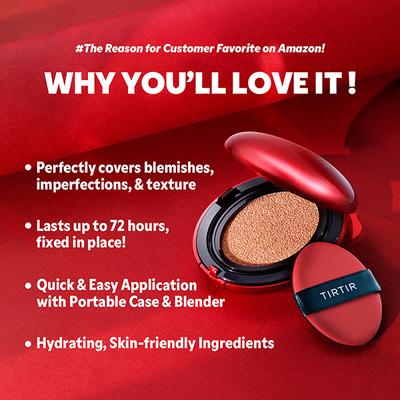 Tirtir Mask Fit Red Cushion 29N Natural Beige 18 gm - Foundation