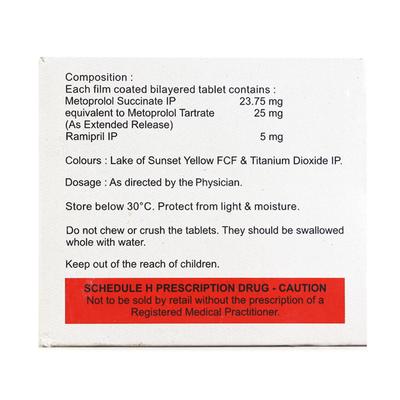 Met Xl R 25/5Mg Tablet 15's - Hypertension-Bet