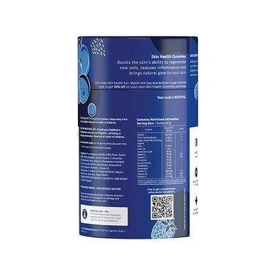 Be Be Bodywise Collagen Skin Health Gummies with 10000 Mcg Glutathione & Multivitamins 60's - Hair & Skin