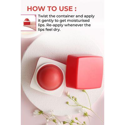 Organic Harvest Red Lip Balm(Hibiscus) 10 gm - Lip Balms