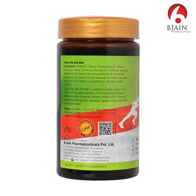 Bjain Omeo Alfa Alfa Malt Energy Booster - Elaichi Flavour 450 gm - Personal Care(Homeopathy)