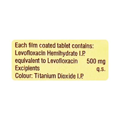 Lcin 500mg Tablet 10'S - Bacterial Infections-Qui