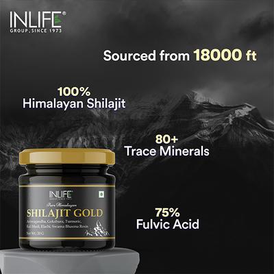 INLIFE Shilajit Gold Resin 20 gm - Sexual Care