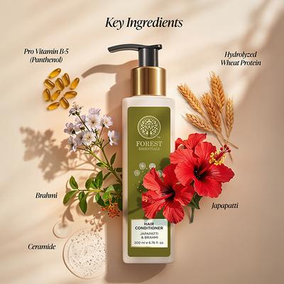 Forest Essentials Hair Conditioner Japapatti & Brahmi 200 ml - Conditioners