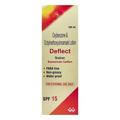 Deflect Spf15 Lotion 100ml - Sunscreen Preparations-Emo