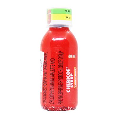 Chericof Cherry Flavor Syrup 60ml - Cough And Cold-Cou