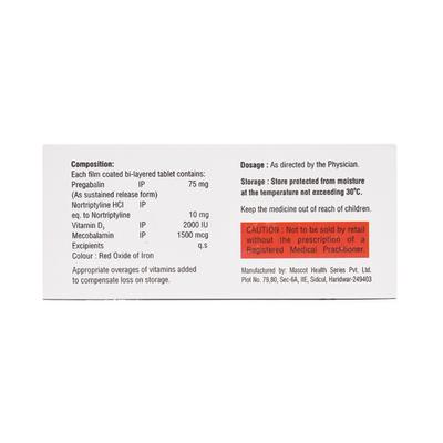 Neurotrat NP Tablet 10'S - Neuropathic Pain-Dru