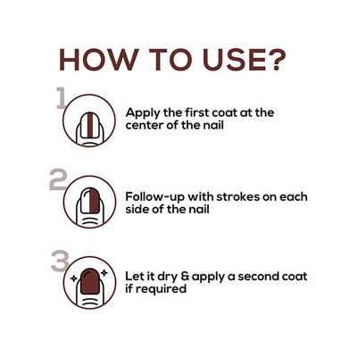 RENEE Hyper Gel Nail Paint - Toffee Brown 10 ml - Nail Polish