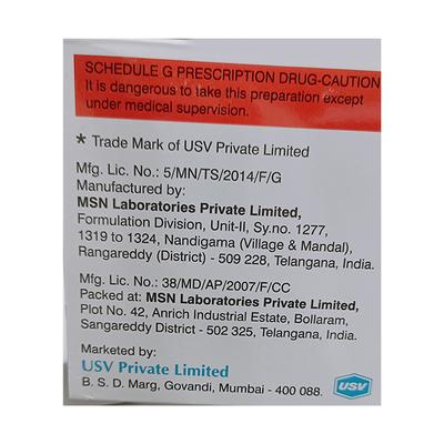 UDAPA M XR 500 Tablet 10's - Diabetes-Ant