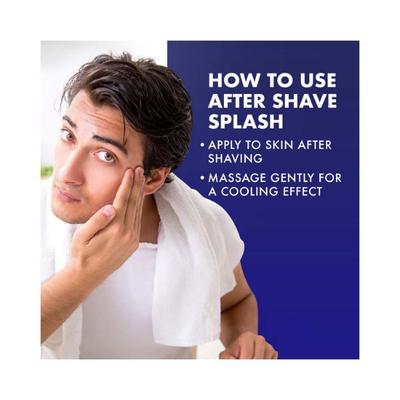 Gillette After Shave Splash Refreshing Breeze, White 100ml - Aftershave Lotion