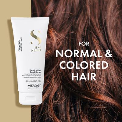 Alfaparf Milano Diamond Illuminating Conditioner - Splitend Repair, Shine, Wavy Hair 250 ml - Conditioners