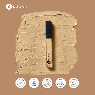 Sugar Cosmetics Magic Wand Waterproof Concealer - 12 Con Leche 8.4ml - Concealer