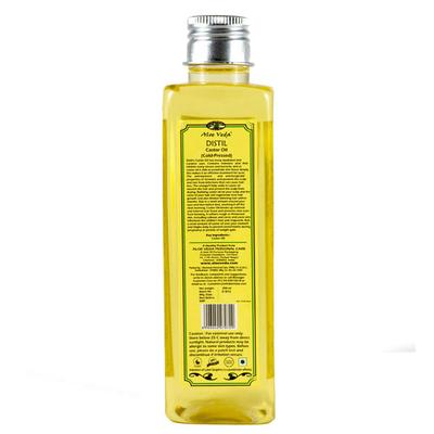Aloe Veda Distil Cold Pressed Castor Oil (Hexane Free) 200 ml - Massage Oils