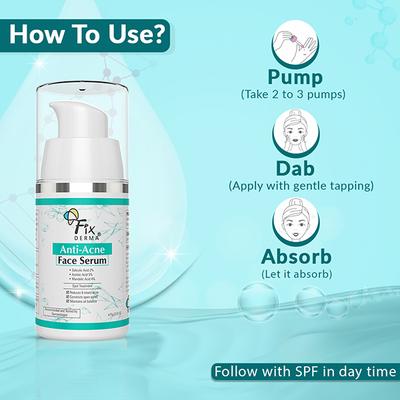 Fixderma 2 Percent Salicylic Acid Serum for Anti Acne and Spot Treatment 15 gm - Face Serum