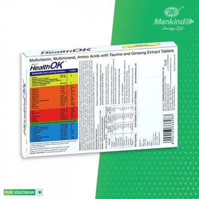 Mankind'S Health Ok Men 10 Tablet 10's - Multi-Vitamins
