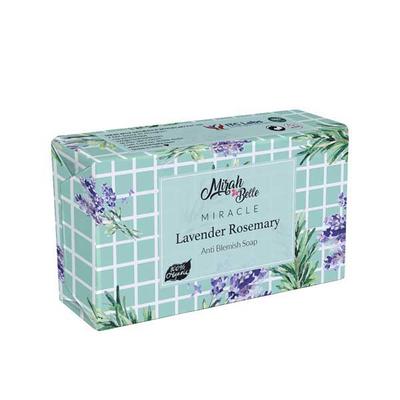Mirah Belle Organic Lavender Rosemary Anti Blemish Soap 125 gm - Shower Gels & Body Wash