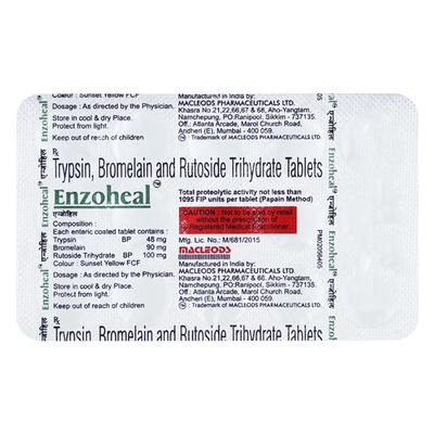 ENZOHEAL Tablet 15's - Pain relief-Ant
