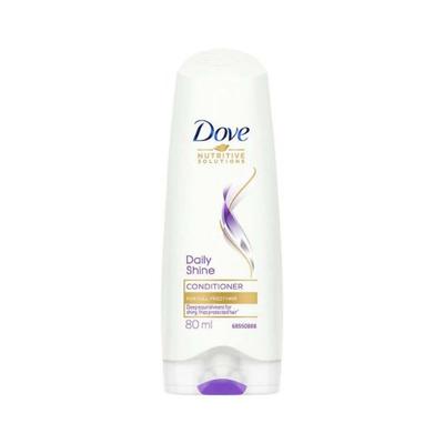 Dove Daily Shine Conditioner (for Smooth & Shiny Hair) 80 ml - Conditioners