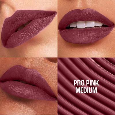 Lakme 9to5 Hya Matte, Pro Pink Medium, Hydrating Liquid Lipstick with Hyaluronic Acid 5.3 ml - Liquid Lipsticks